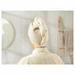 English Home Plain Cotton Hair Bonnet, Cream Color