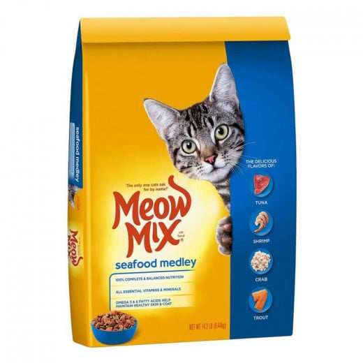 Meow Mix Seafood Medley, 6.44 Kg