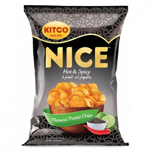 Kitco Nice Potato Chips Hot&Spicy, 50 Gram
