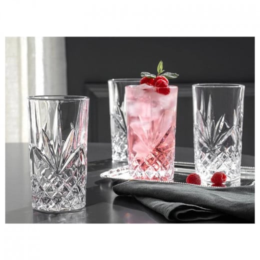 English Home Cosmic Soft Drink Glass Set, 325 Ml, 4 Pieces