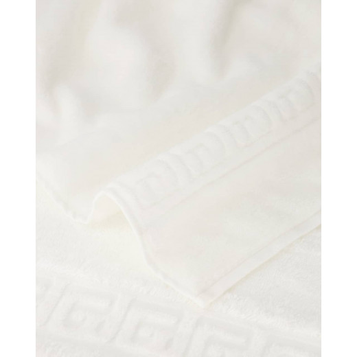 Cawo Noblesse Uni Hand Towel, White Color, 50*100 Cm