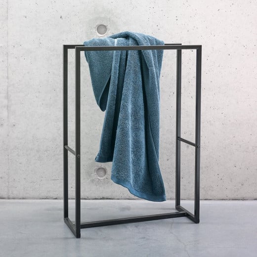 Aquanova London Aquatic Bath Towel, Dark Blue Color, 100*150 Cm