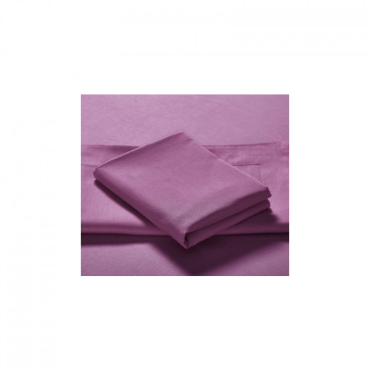 Armn Vero Set Of 2 Pillow Cases Shams, Dark Purple