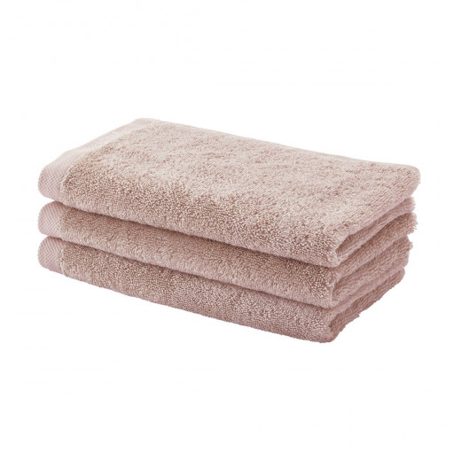 Aquanova London Aquatic Guest Towel, Pink Color, 30*50 Cm