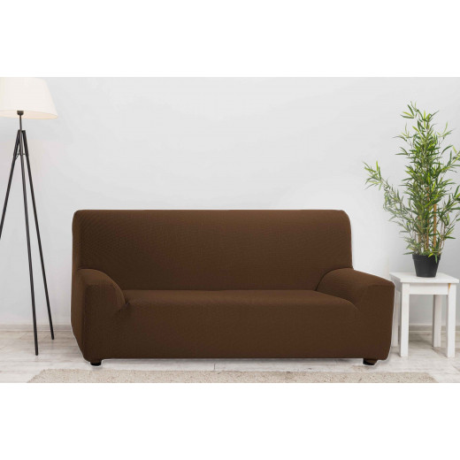 Armn Tunez Sofa Cover, 2-seater, Brown Color