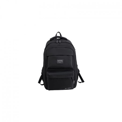 Backpack School Bag For Teenagers, Black Color