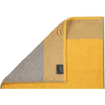 Cawo Two-Tone Guest Towel, Yellow Color, 30*50 Cm