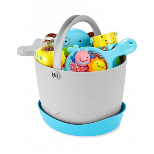 Skip Hop Moby Stowaway Bath Toy Bucket