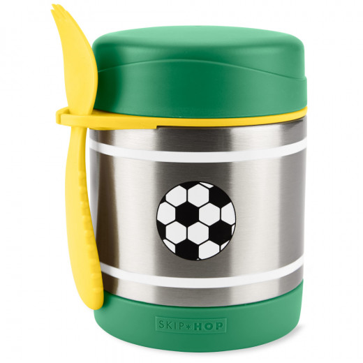 Skip Hop Spark Style Food Jar, Football