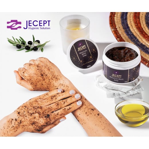 JeCept Moroccan Black Soap, 300gm