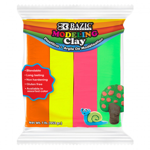 Bazic Fluorescent Color Modeling Clay