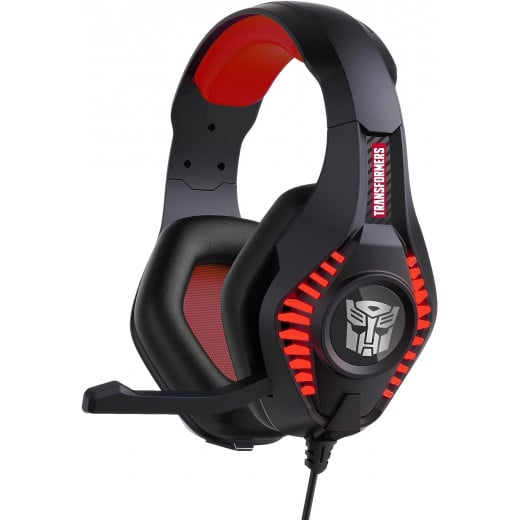 Transformers Pro G5 Wired LED Gaming Headphones Black