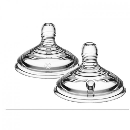 Tommee Tippee Closer To Nature Teats,Vari flow x2