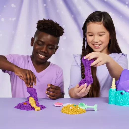 The One And Only  Kinetic Sand Mermaid Crystal Playset