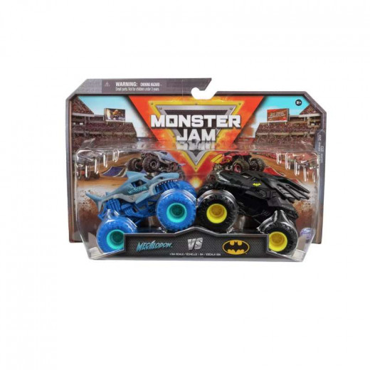 Monster Jam Diecast 1:64 Scale Trucks Pack of 2