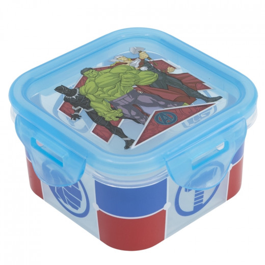 Stor Square Hermetic Food Container 290 Ml Avengers Heraldic Army