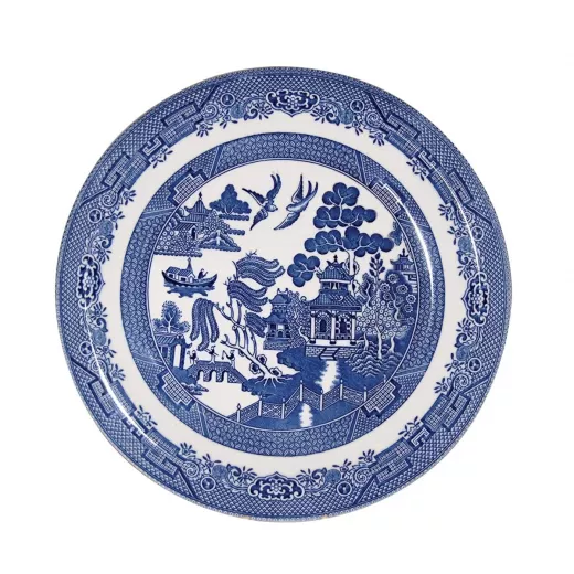 Churchill 26Cm Blue Willow Dinner Plate