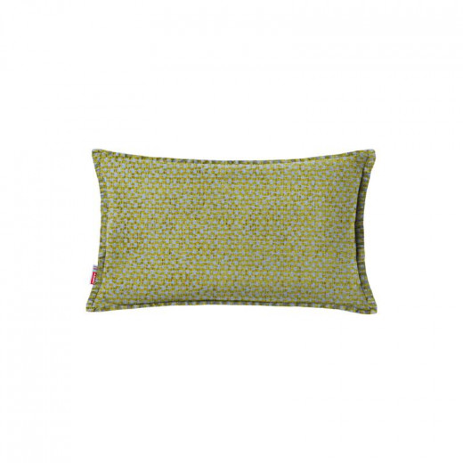 ARMN Azure Cushion Cover, Mustard & Silver Color, 30x50cm