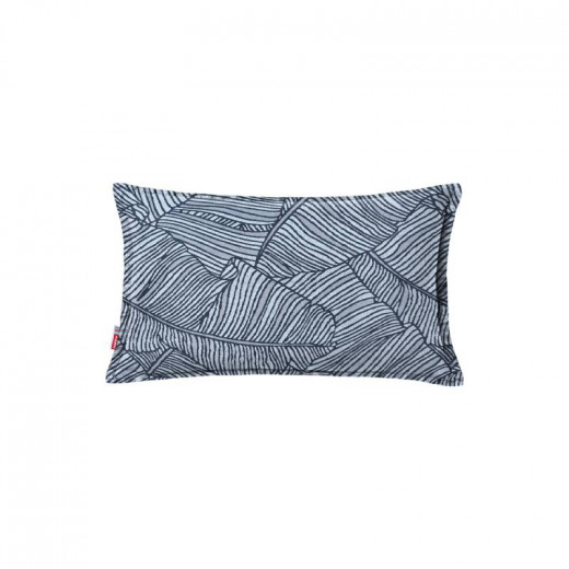 ARMN Azure Cushion Cover, Navy and Silver Color, 30x50cm