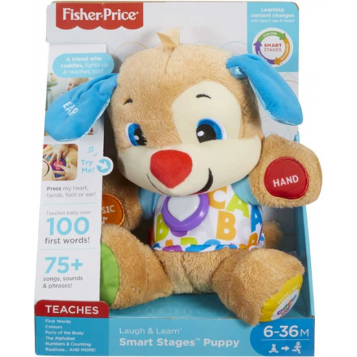Fisher-Price FPM43 Laugh & Learn Smart Stages Puppy Educational Toy