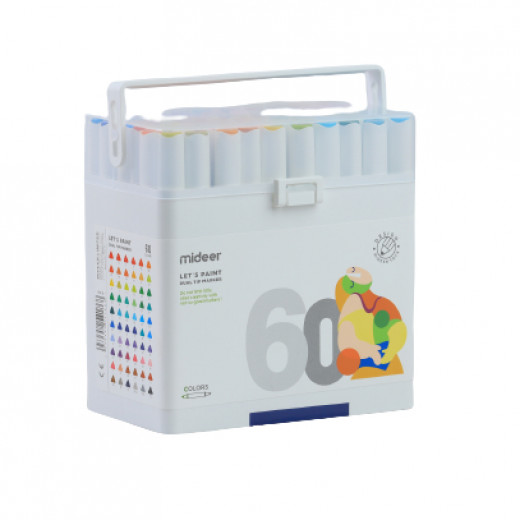 Dual Tip Marker 60 Colors