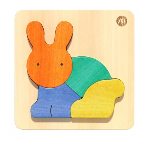 Mideer Wooden Building Blocks - Rabbit