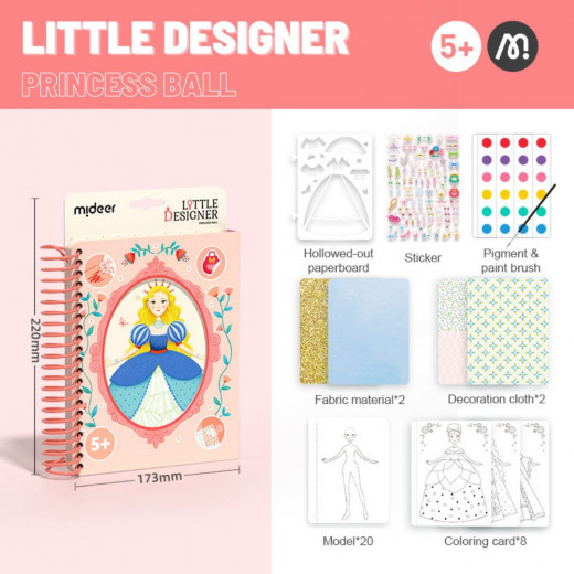 Mideer Little Designer Princess Ball