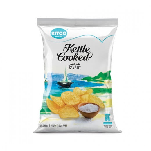 Kitco Kettle Cooked Chips Sea Salt, 150 Gram