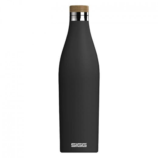 SIGG Meridian Water Bottle, Black, 700 ml