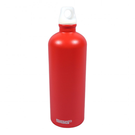 Sigg Lucid Scarlet Touch Water Bottle 1L, Red Color