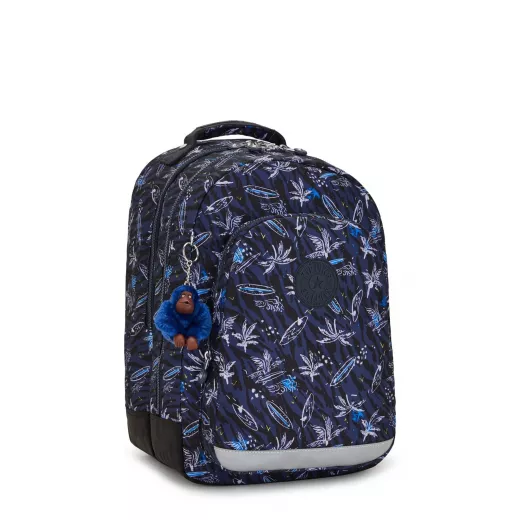 Kipling-Class Room-Large Backpack With Laptop Protection Blue