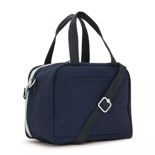 Kipling Miyo Insulated Medium Lunch Bag True Blue Grey