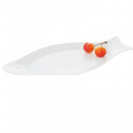 Wilmax Fish Plate - White 31.5cm