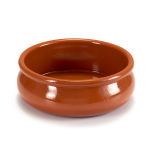 Arte Regal Brown Clay Belly Cooking Bowl 24 centimeters
