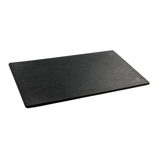 Vague Melamine Black Slate Board 22 centimeter x 15 centimeter