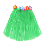 K Costumes | Green Short Hawaiian Skirt
