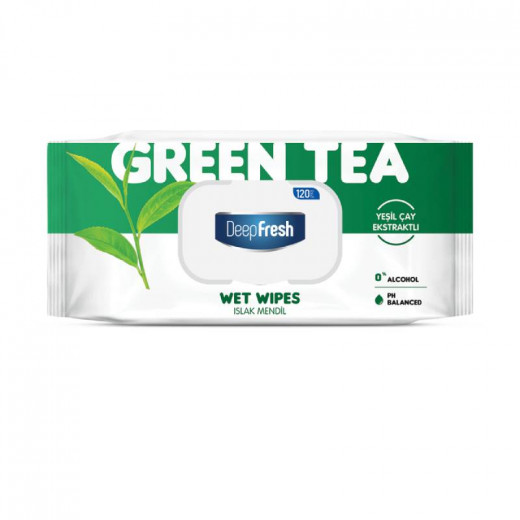 Deep Fresh Extra  Wet Hand Paper Green Tea
