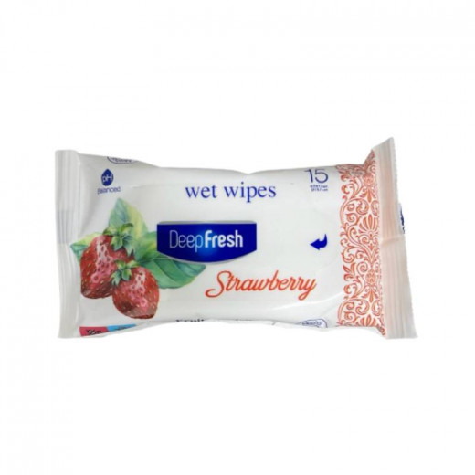 Deep Fresh Wet Wipes strawberries