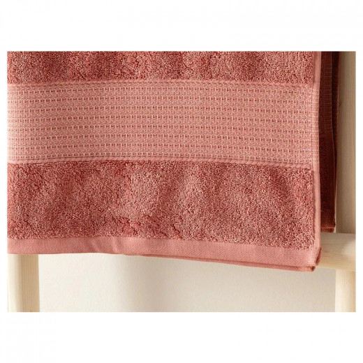 English Home Deluxe Bath Towel, Rose, 70x140 Cm