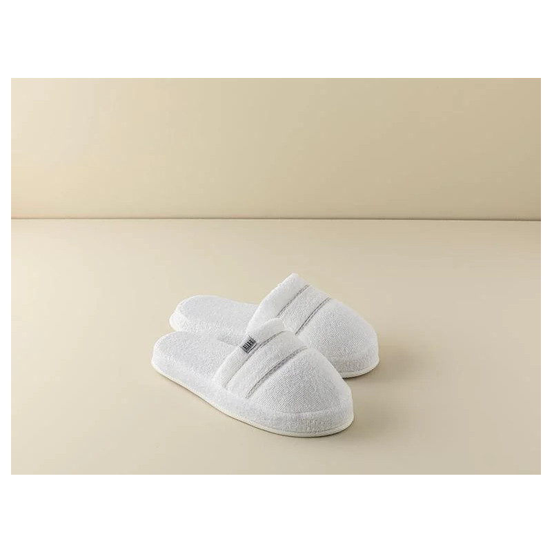 English Home Soft Cotton Bathroom Slippers White 40 44 English