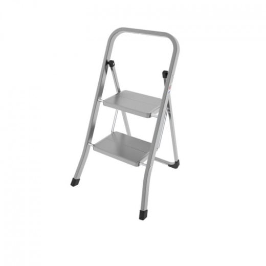 Colombo Stabil 2-Step Stool - Silver