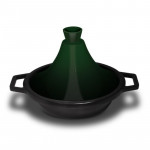 Berlinger Haus Tajine Shallow Pot With Lid - Emerald Collection 22cm