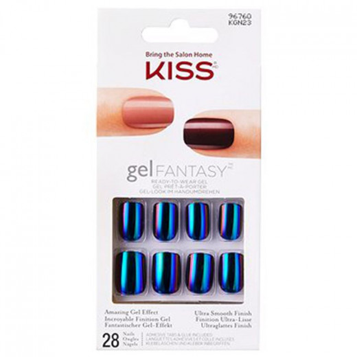 Kiss Gel Fantasy Shine Glue On Nails