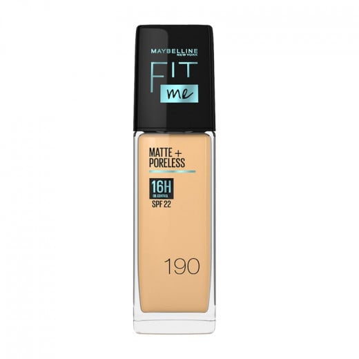 Maybeline  Fit Me Fdt Mat Pore Spf 190 As