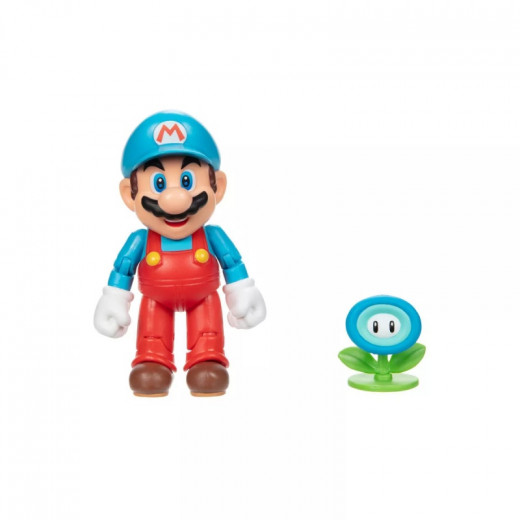 Nintendo Super Mario - Ice Mario Figure with Ice Flower
