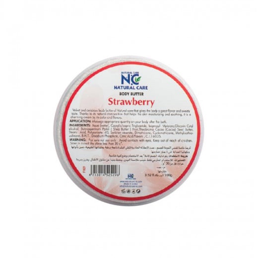 Natural Care Body Butter Strawberry 100ml