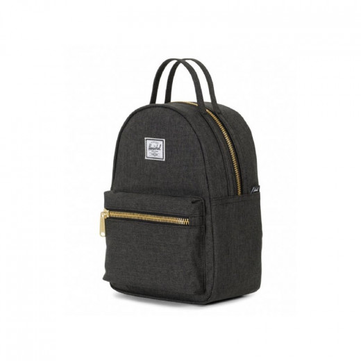 Herschel Nova Small Backpack Black Crosshatch