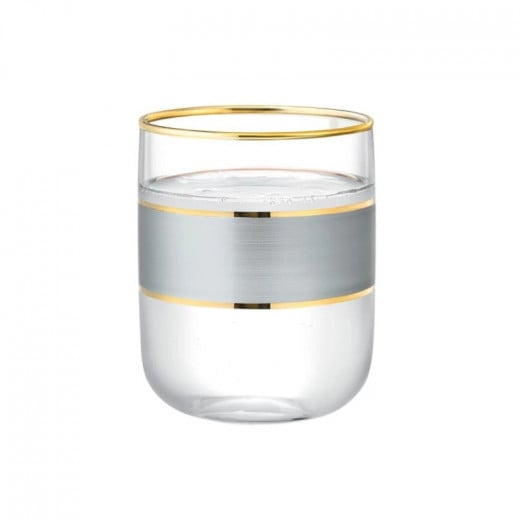 Madam Coco Musette - Heike Platinium Water Glass Set - 270ML  4-piece