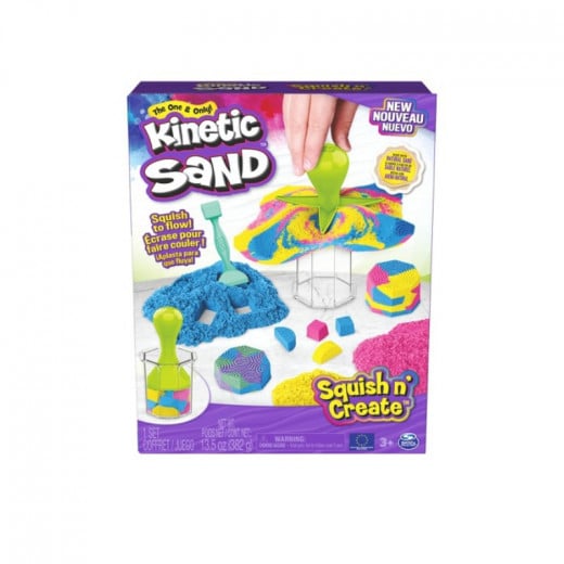 Spin Master Kinetic Sand Squish N' Create