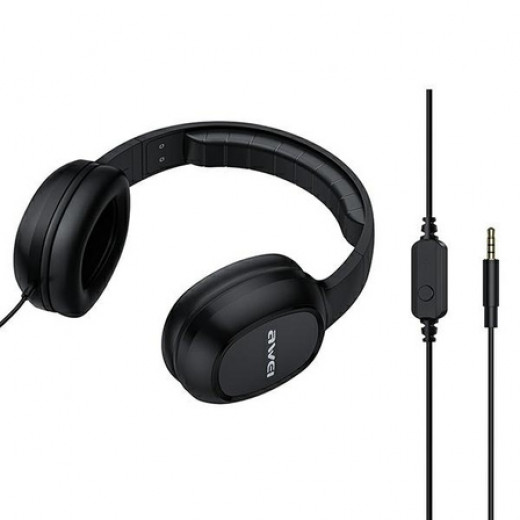 AWEI GM-6 3.5mm Wired Headset With  Microphone